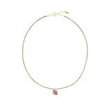 N° 976 NECKLACE | GOLD BROWN CARAMEL