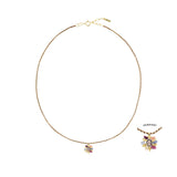 N° 976 NECKLACE | GOLD BROWN CARAMEL