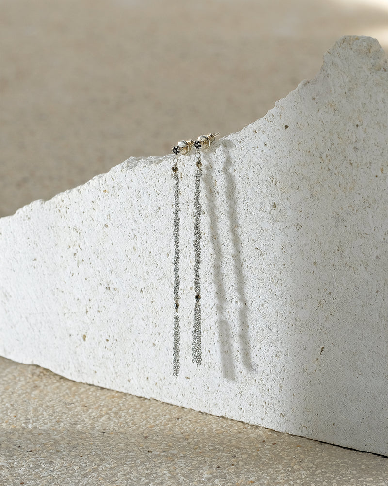 N° 986 EARRING | RHODIUM