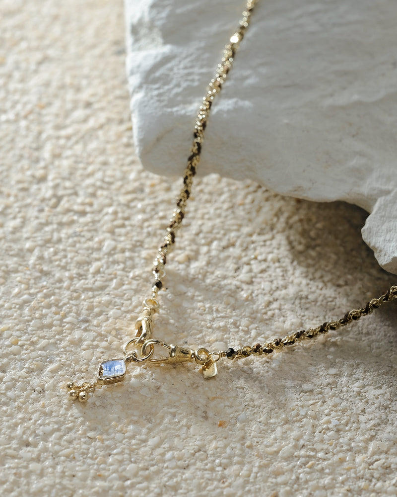 N° 989 NECKLACE | GOLD BROWN