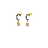 N° 996 EARRINGS | BICOLORE GOLD
