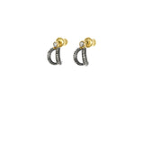N° 997 EARRINGS | BICOLORE BLACK