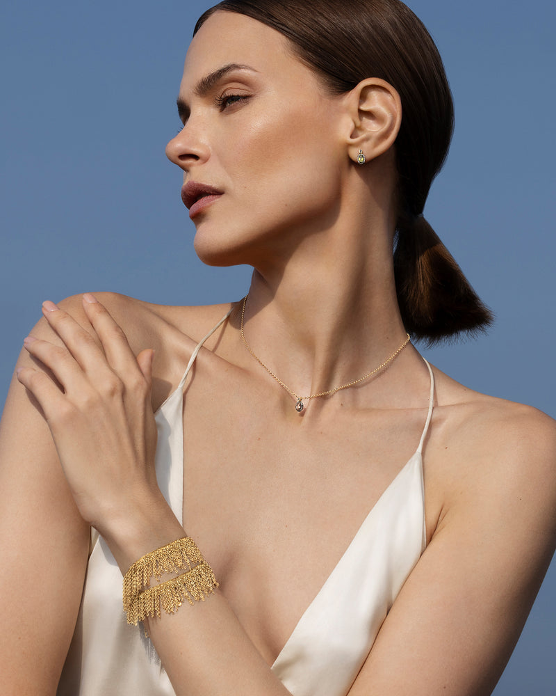 1C001 DOUBLE WRAP BRACELET | GOLD