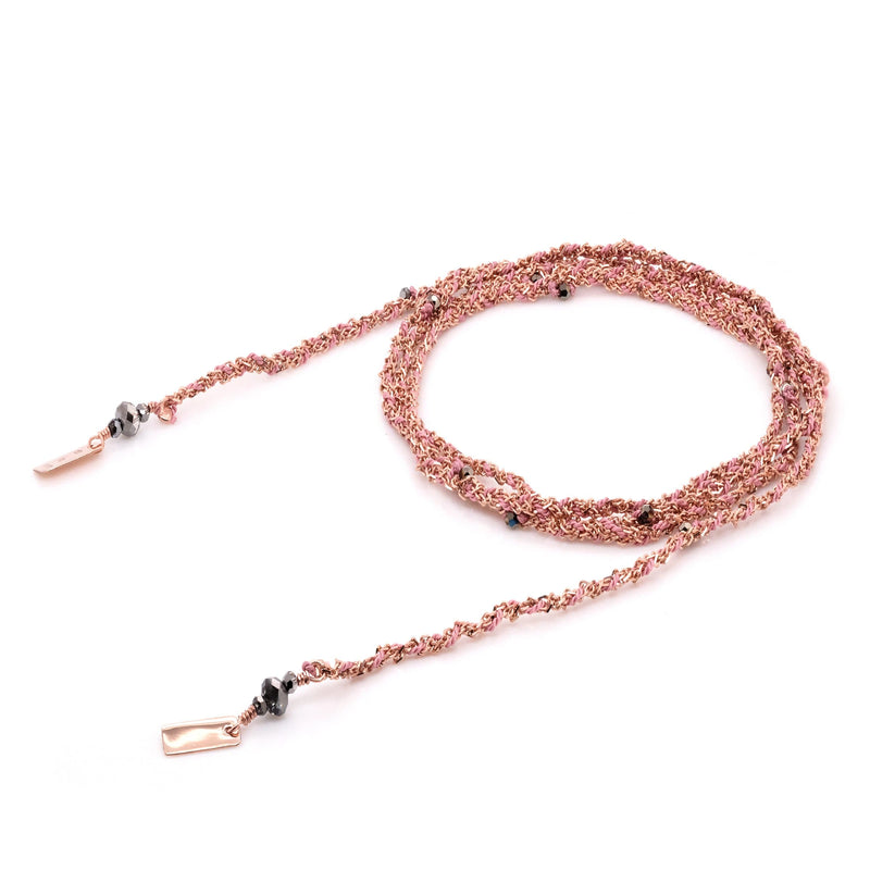 N° 182 NECKLACE | PINK GOLD PINK - Marie Laure Chamorel