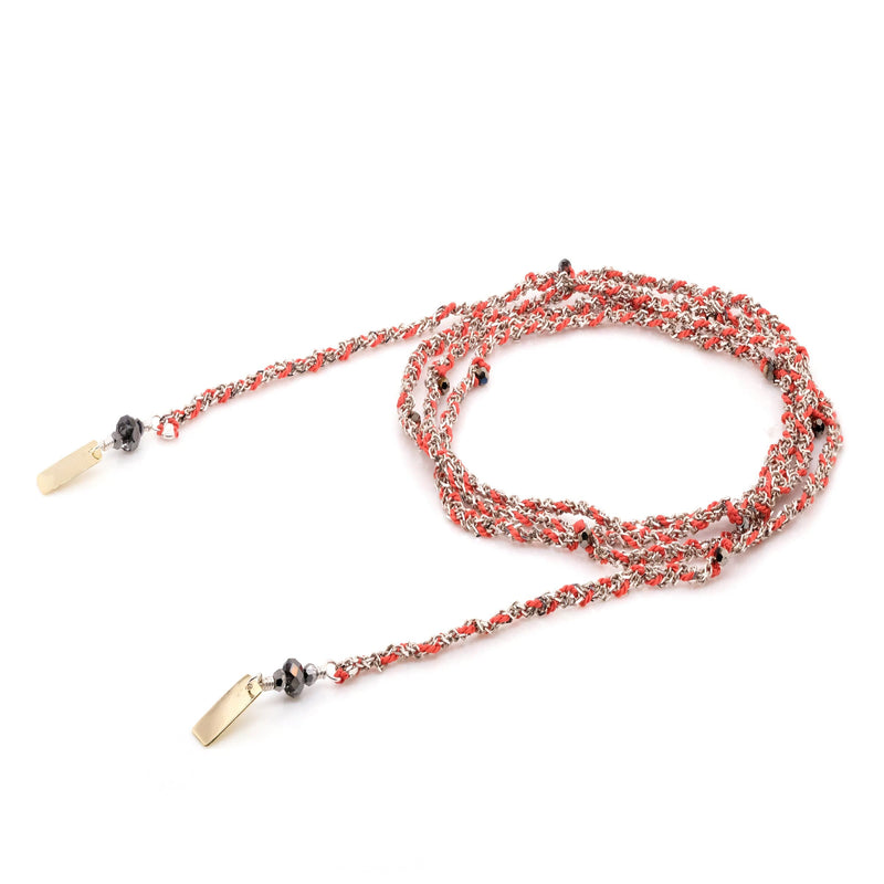 N° 182 NECKLACE | SILVER CORAIL - Marie Laure Chamorel