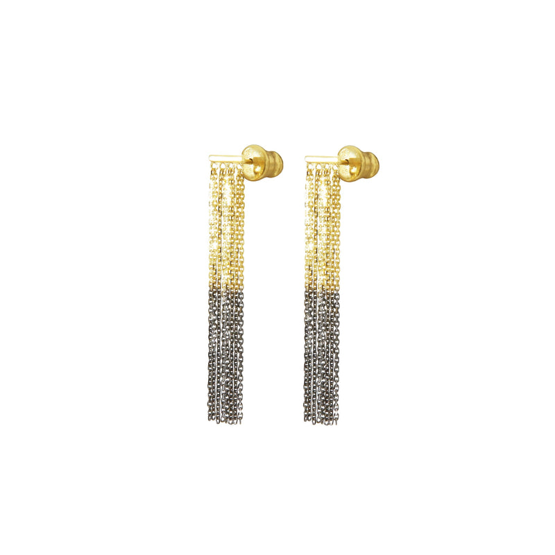 N° 463 EARRING | BICOLORE GOLD - Marie Laure Chamorel