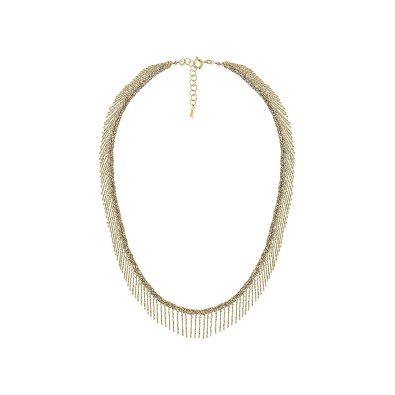 N° 550 NECKLACE | GOLD GREY - Marie Laure Chamorel