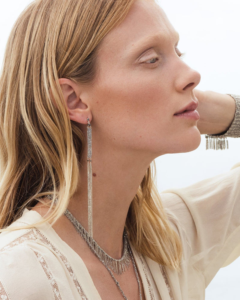 N° 595 EARRING | SILVER - Marie Laure Chamorel