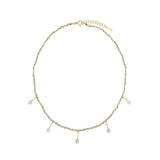 N° 606 NECKLACE | GOLD GREY - Marie Laure Chamorel