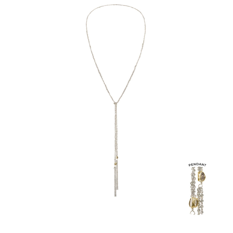 N° 959 NECKLACE | RHODIUM - Marie Laure Chamorel
