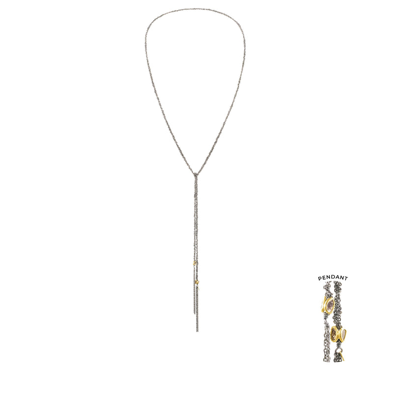 N° 959 NECKLACE | RUTHENIUM - Marie Laure Chamorel