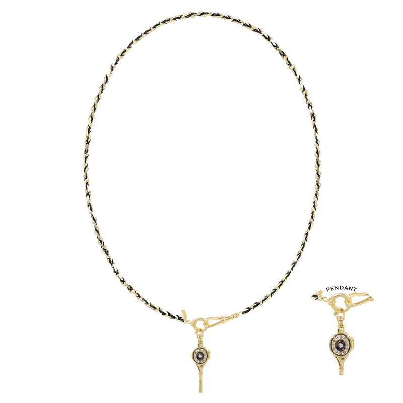 N° 969 NECKLACE | GOLD BLACK - Marie Laure Chamorel