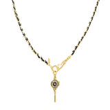 N° 969 NECKLACE | GOLD BLACK - Marie Laure Chamorel