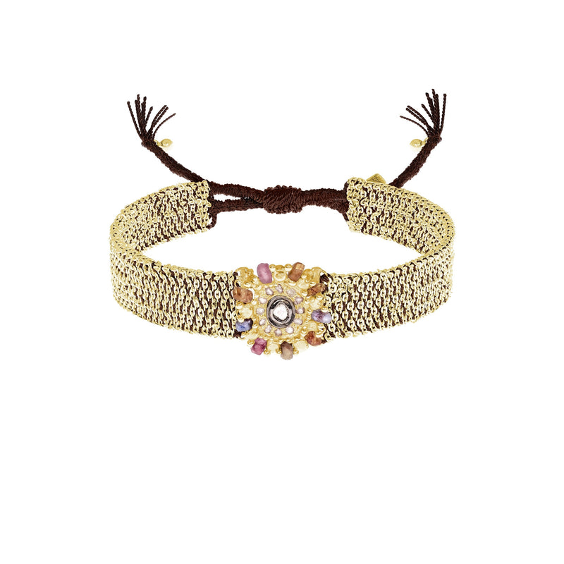 N° 981 BRACELET | GOLD BROWN - Marie Laure Chamorel