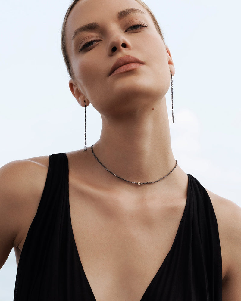N° 985 NECKLACE | RUTHENIUM - Marie Laure Chamorel