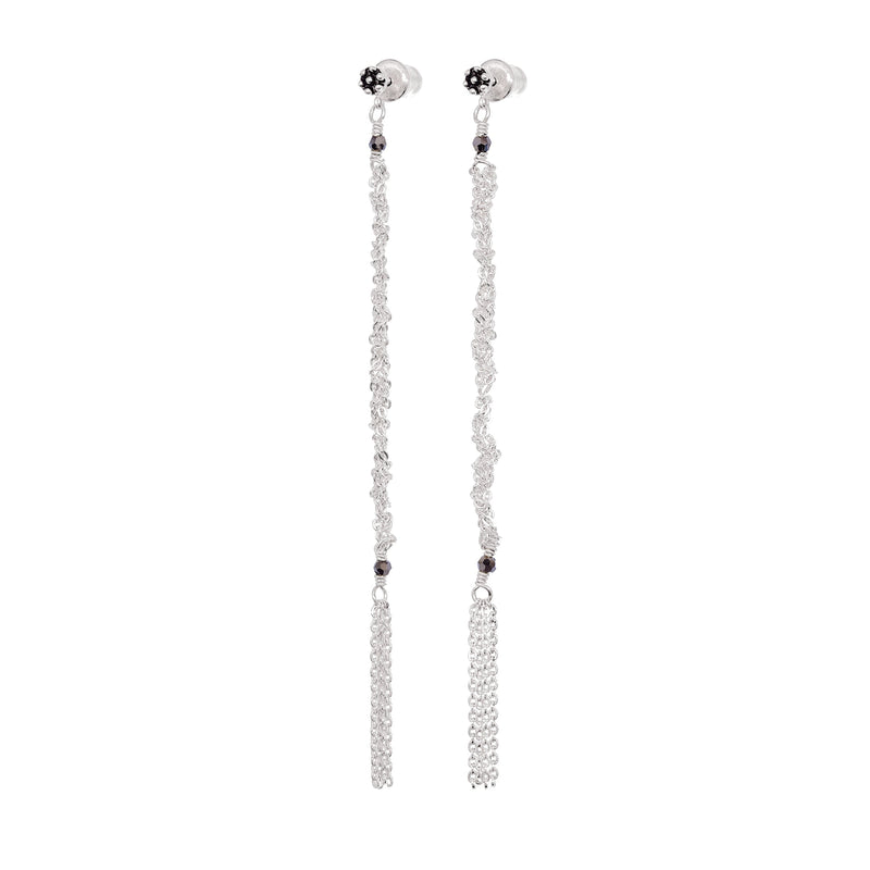 N° 986 EARRING | RHODIUM - Marie Laure Chamorel