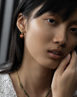 N° 817 EARRING | GOLD CORAIL