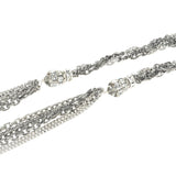 1J006 LONG NECKLACE | ANTIQUE SILVER