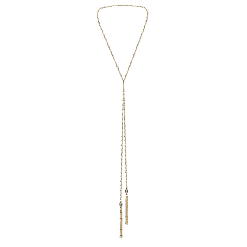 1B015 LONG NECKLACE | GOLD