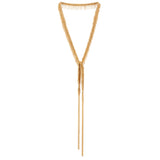 1C003 LONG NECKLACE | GOLD