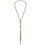 1J006 LONG NECKLACE | ANTIQUE GOLD