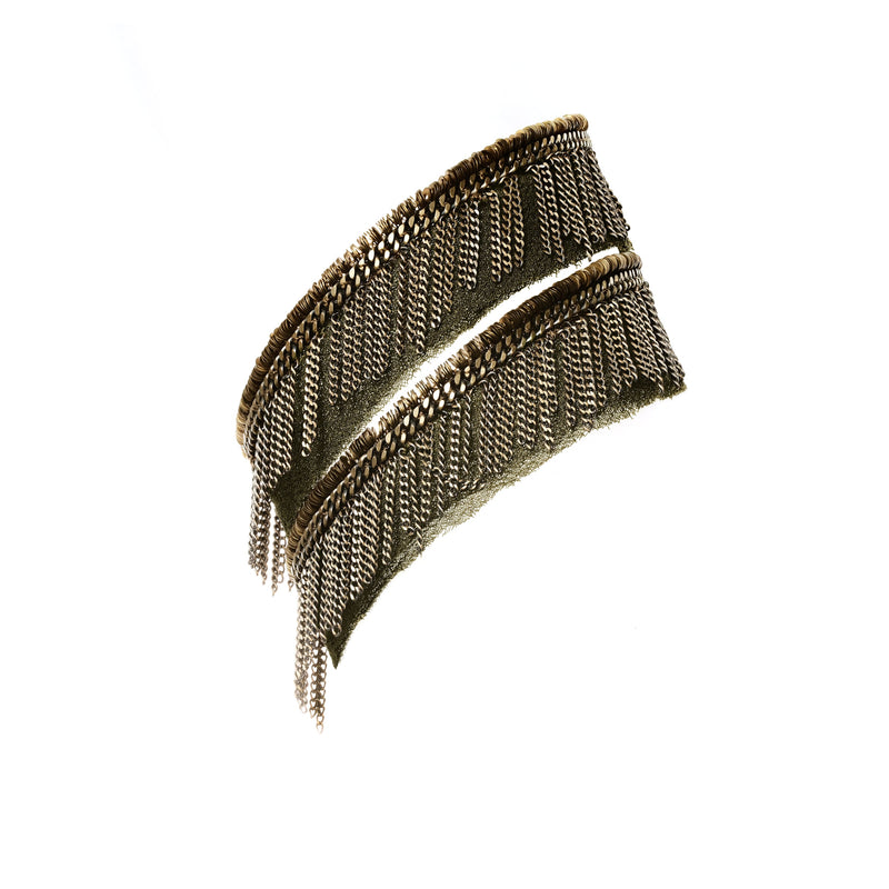 1K003 DOUBLE WRAP BRACELET | KAKI