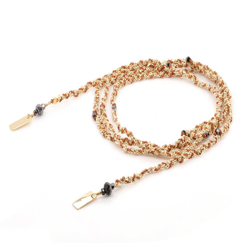 N° 182 NECKLACE | GOLD CARAMEL