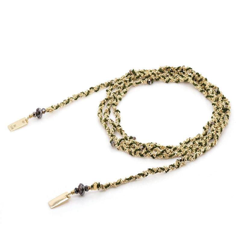 N° 182 NECKLACE | GOLD KHAKI