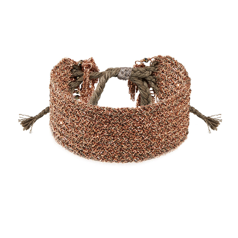 N° 276 BRACELET | PINK GOLD GREY