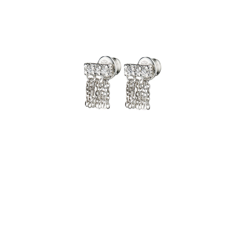 N° 479 EARRING | SILVER CRYSTAL