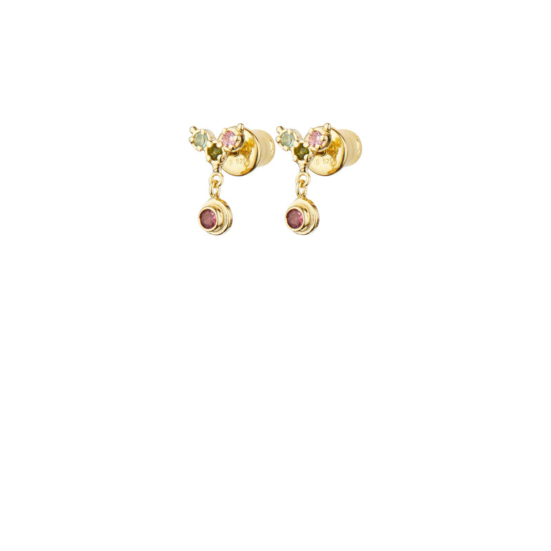 N° 587 EARRING | GOLD MULTICO