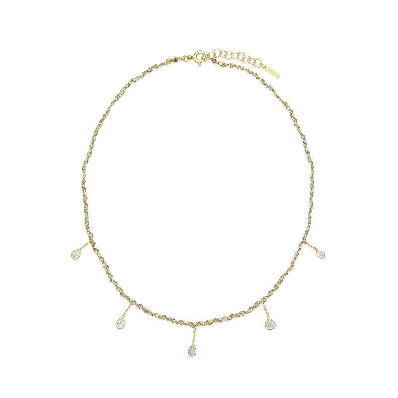N° 606 NECKLACE | GOLD GREY