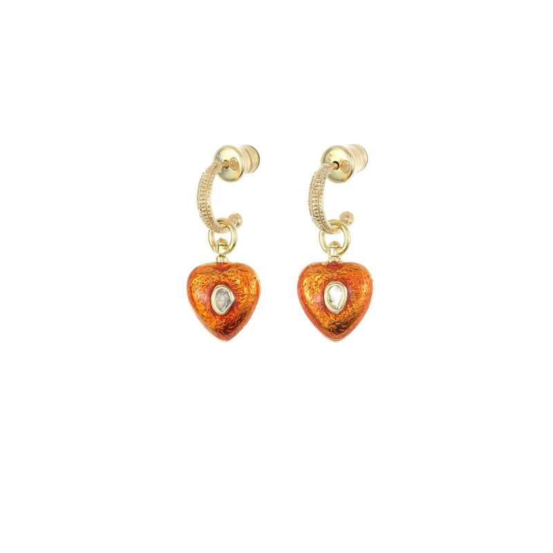 N° 817 EARRING | GOLD CORAIL