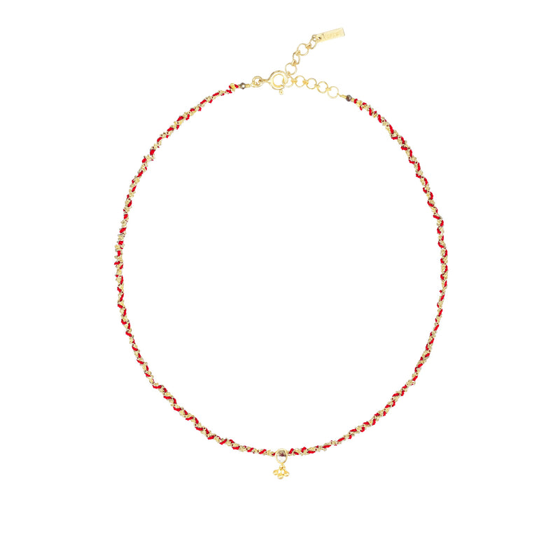 N° 822 NECKLACE | GOLD RED