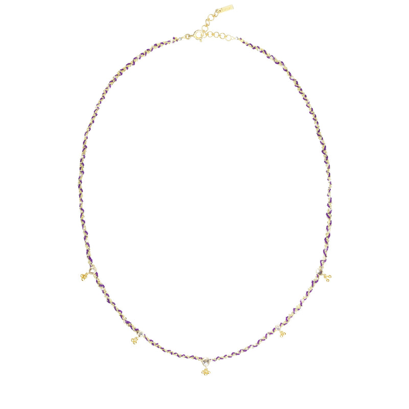 N° 824 NECKLACE | GOLD AMETHYST