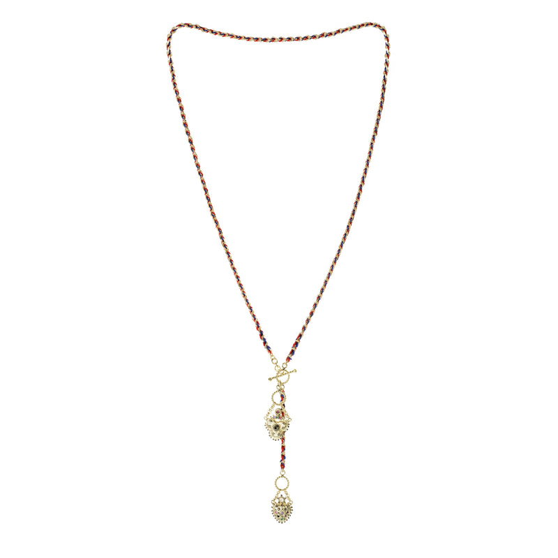 N° 837 NECKLACE | NAVY RED